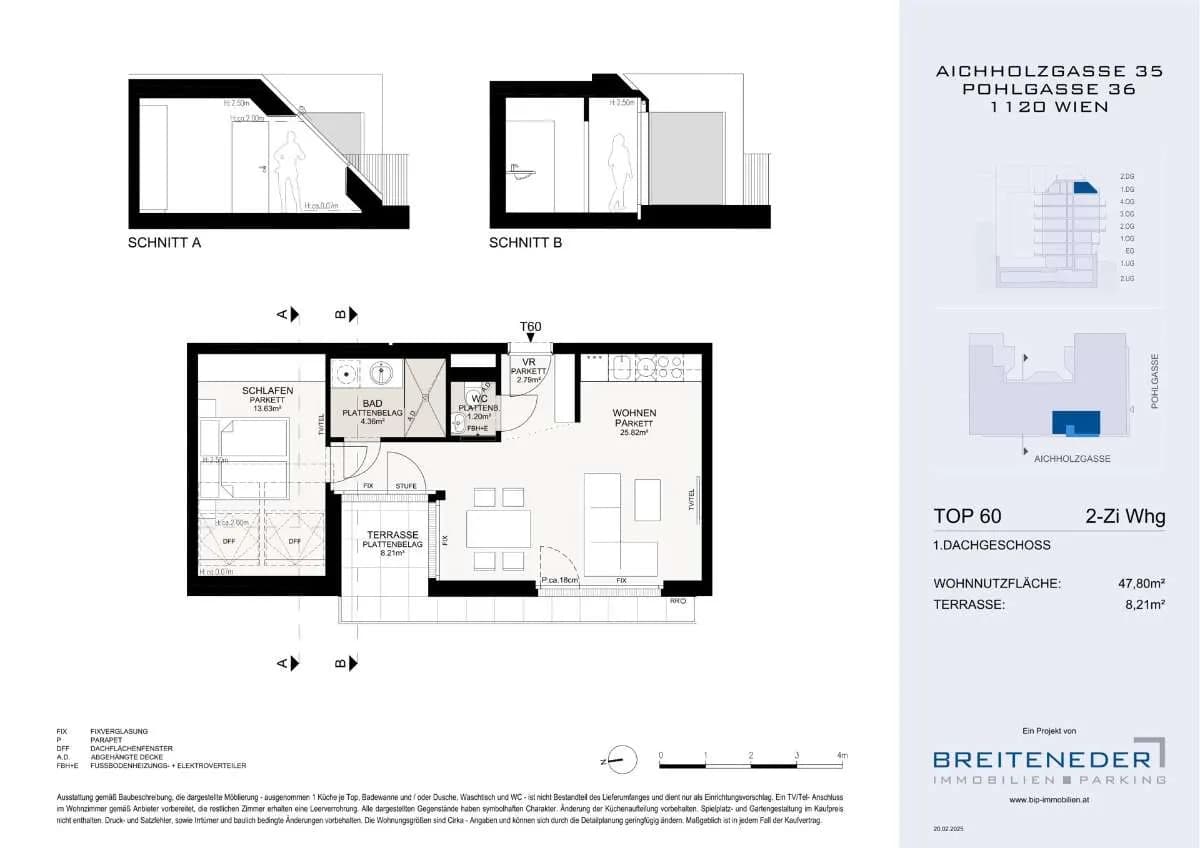 2-Zimmer-Wohnung kaufen in Wien – 47,8 m², € 395.000 – Bild 7 von 10