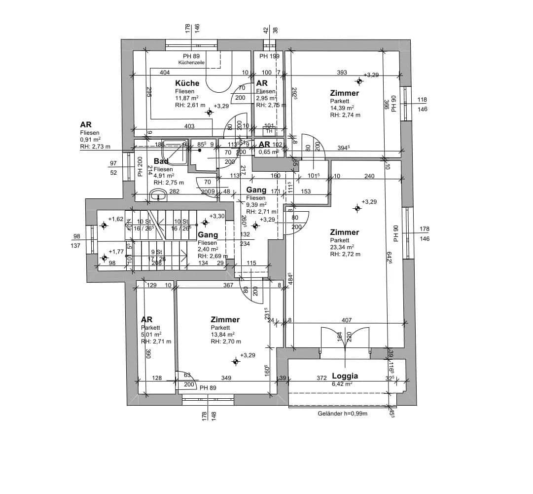 10-Zimmer-Gewerbeimmobilie kaufen in Wien – 361,94 m², € 2.990.000 – Bild 49 von 51