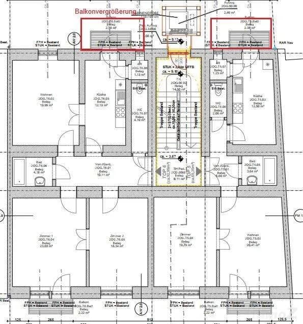 2-Zimmer-Wohnung kaufen in Graz – 63,35 m², € 337.216 – Bild 4 von 4