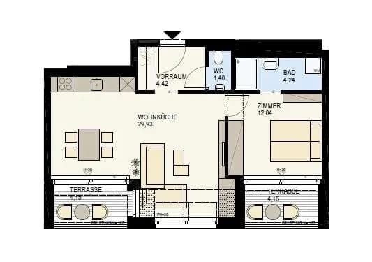 2-Zimmer-Wohnung kaufen in Wien – 52,03 m², € 842.700 – Bild 13 von 20