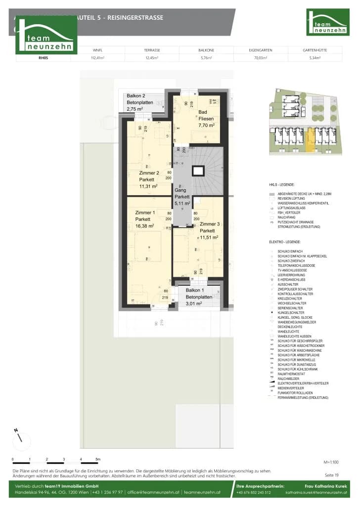 4-Zimmer-Haus kaufen in Sankt Pölten – 111,64 m², € 519.600 – Bild 41 von 43