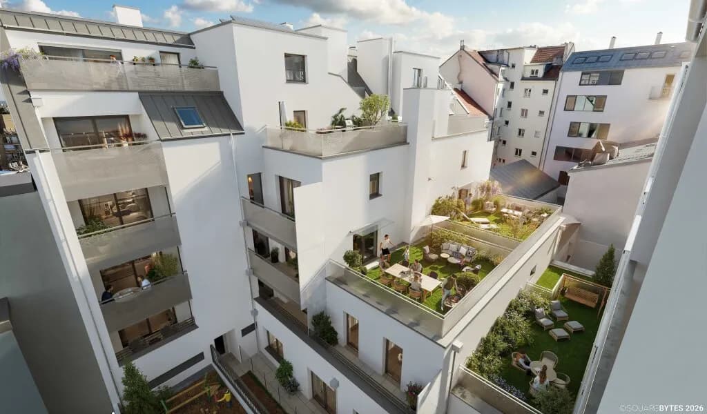 2-Zimmer-Wohnung kaufen in Wien – 54,28 m², € 440.000
