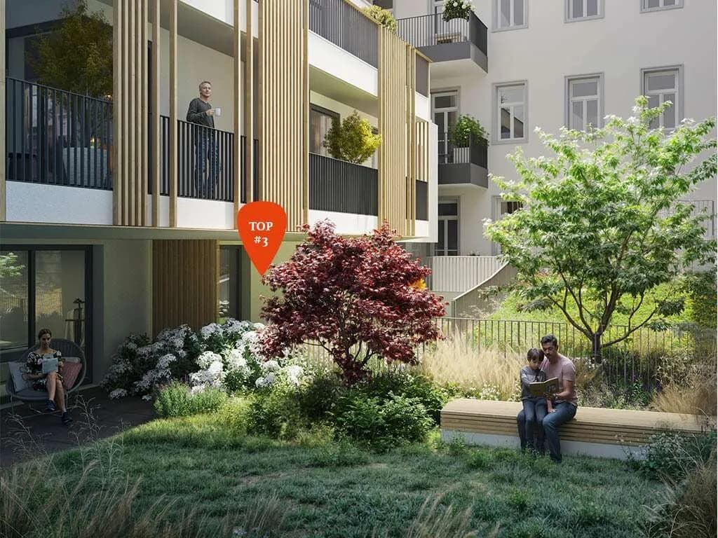 2-Zimmer-Wohnung kaufen in Wien – 49,19 m², € 393.500 – Bild 3 von 12