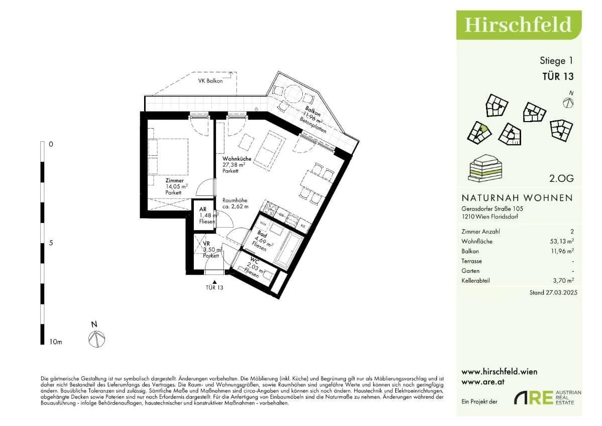 2-Zimmer-Wohnung kaufen in Wien – 53,13 m², € 278.351 – Bild 17 von 17