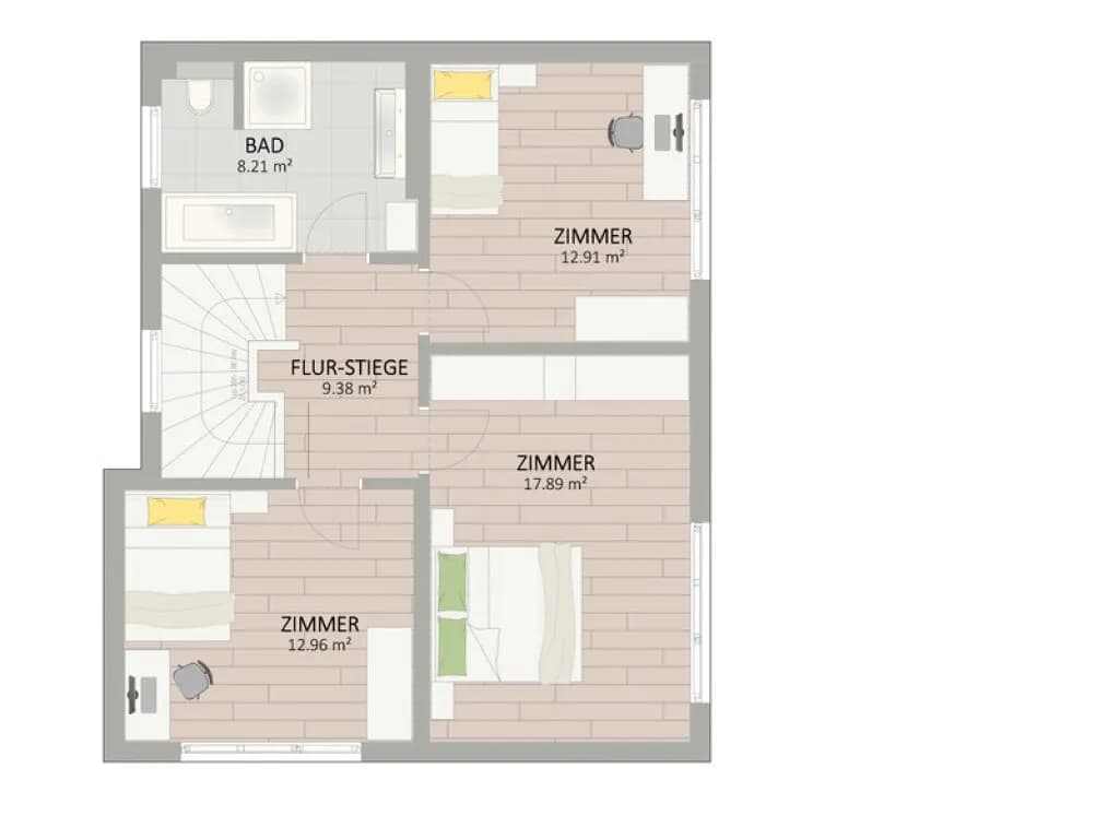 4-Zimmer-Haus kaufen in Wien – 116,84 m², € 769.900 – Bild 9 von 23