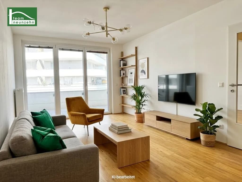 2-Zimmer-Wohnung mieten in Graz – 49,65 m², € 745
