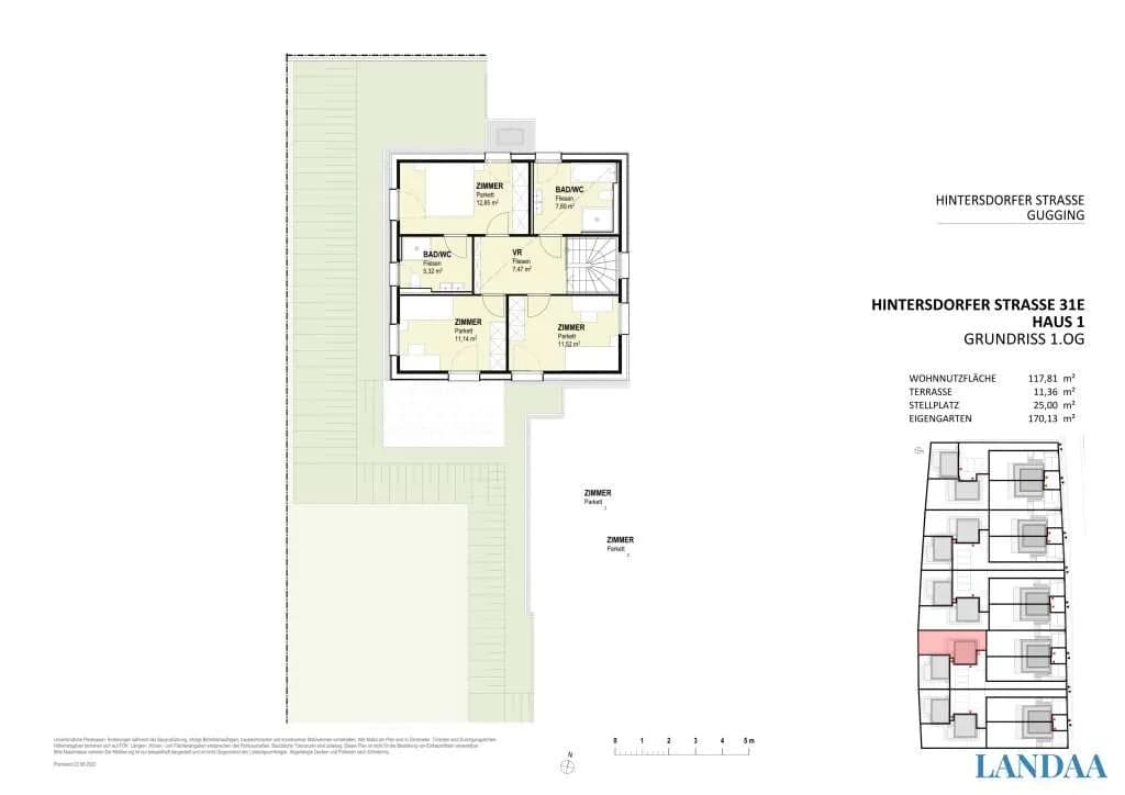 5-Zimmer-Haus kaufen in Tulln – 117,81 m², € 650.000 – Bild 18 von 22