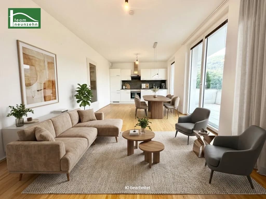 2-Zimmer-Wohnung mieten in Graz – 49,65 m², € 795 – Bild 1 von 22