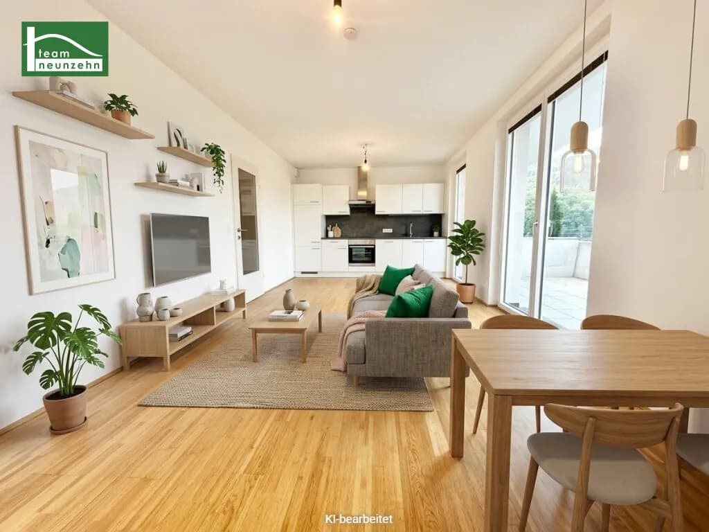 2-Zimmer-Wohnung mieten in Graz – 50,47 m², € 841 – Bild 1 von 17