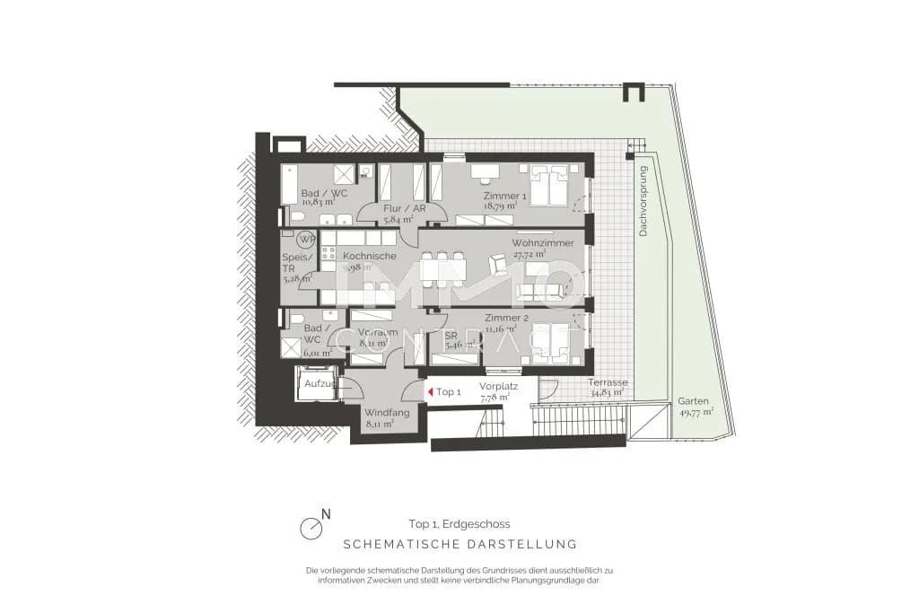 3-Zimmer-Wohnung kaufen in Tulln – 117,39 m², € 739.000 – Bild 7 von 7