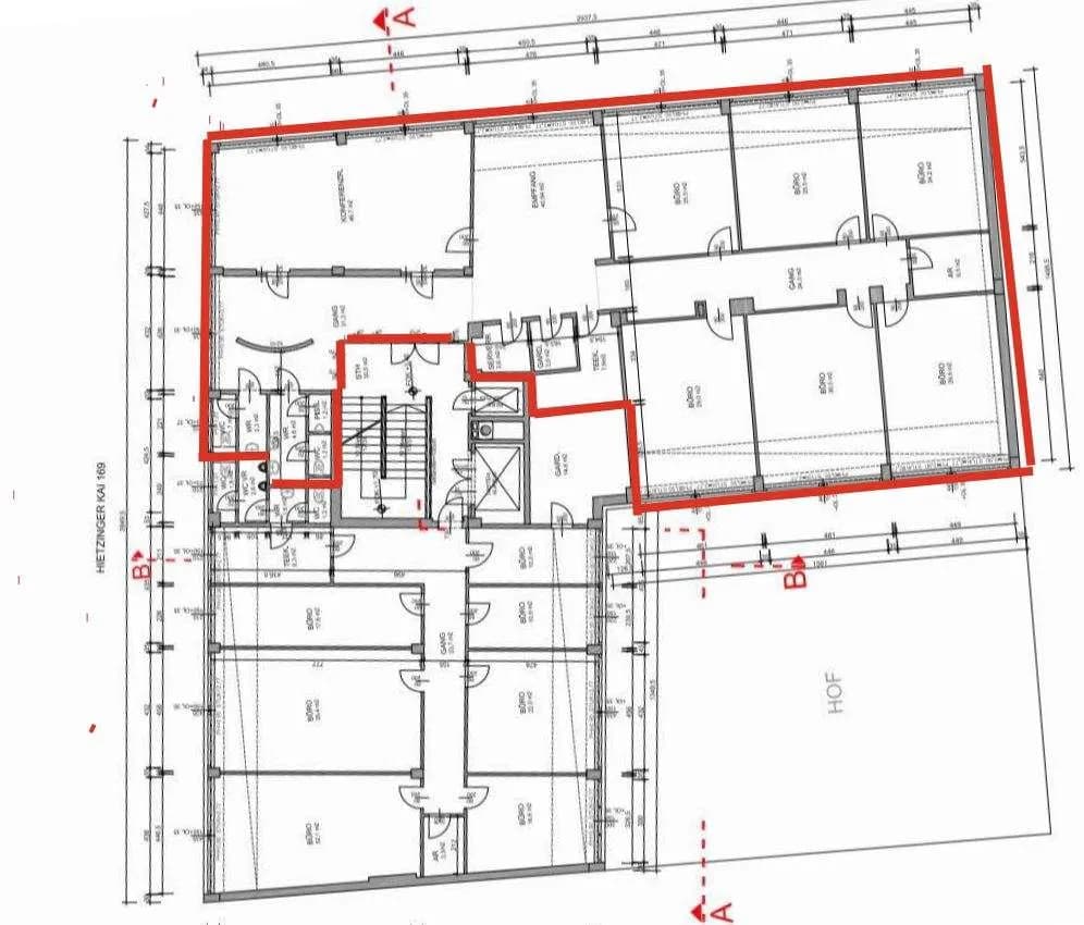 Gewerbeimmobilie mieten in Wien – 562 m², € 11 – Bild 3 von 4