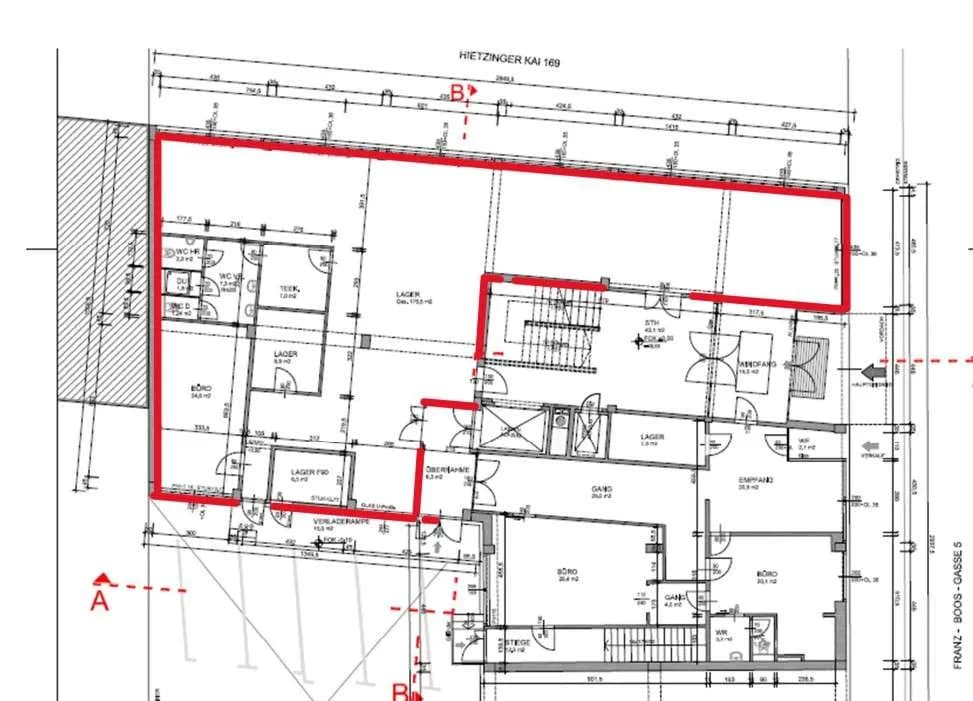 Gewerbeimmobilie mieten in Wien – 562 m², € 11 – Bild 4 von 4