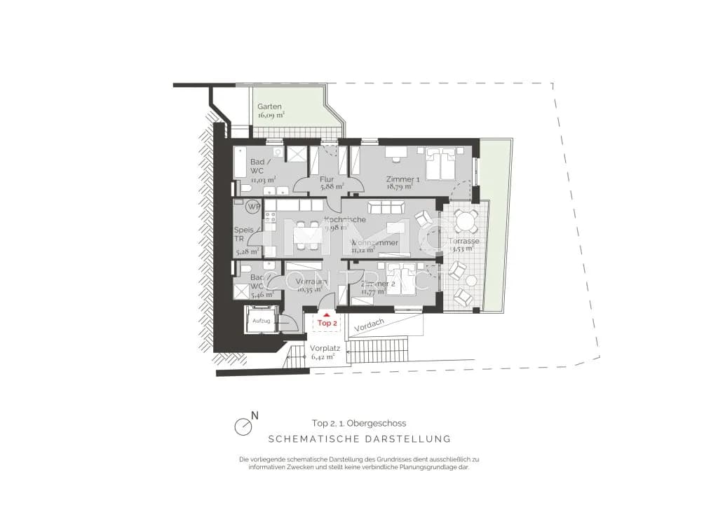3-Zimmer-Wohnung kaufen in Tulln – 99,66 m², € 598.000 – Bild 7 von 7