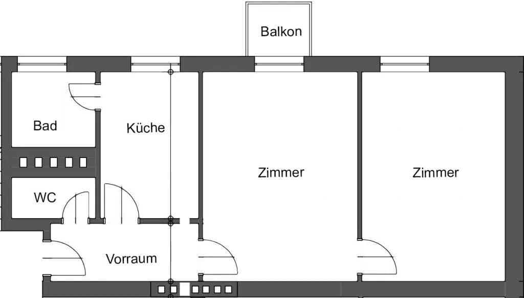 2-Zimmer-Wohnung kaufen in Graz – 55 m², € 164.500 – Bild 11 von 12
