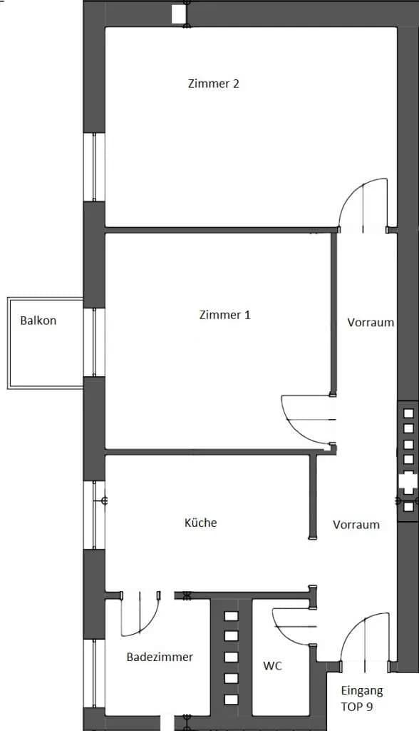 2-Zimmer-Wohnung kaufen in Graz – 55 m², € 164.500 – Bild 12 von 12