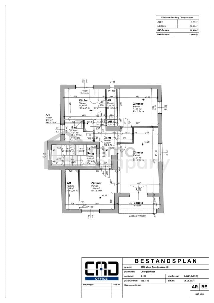 9-Zimmer-Gewerbeimmobilie kaufen in Wien – 275 m², € 2.990.000 – Bild 15 von 17