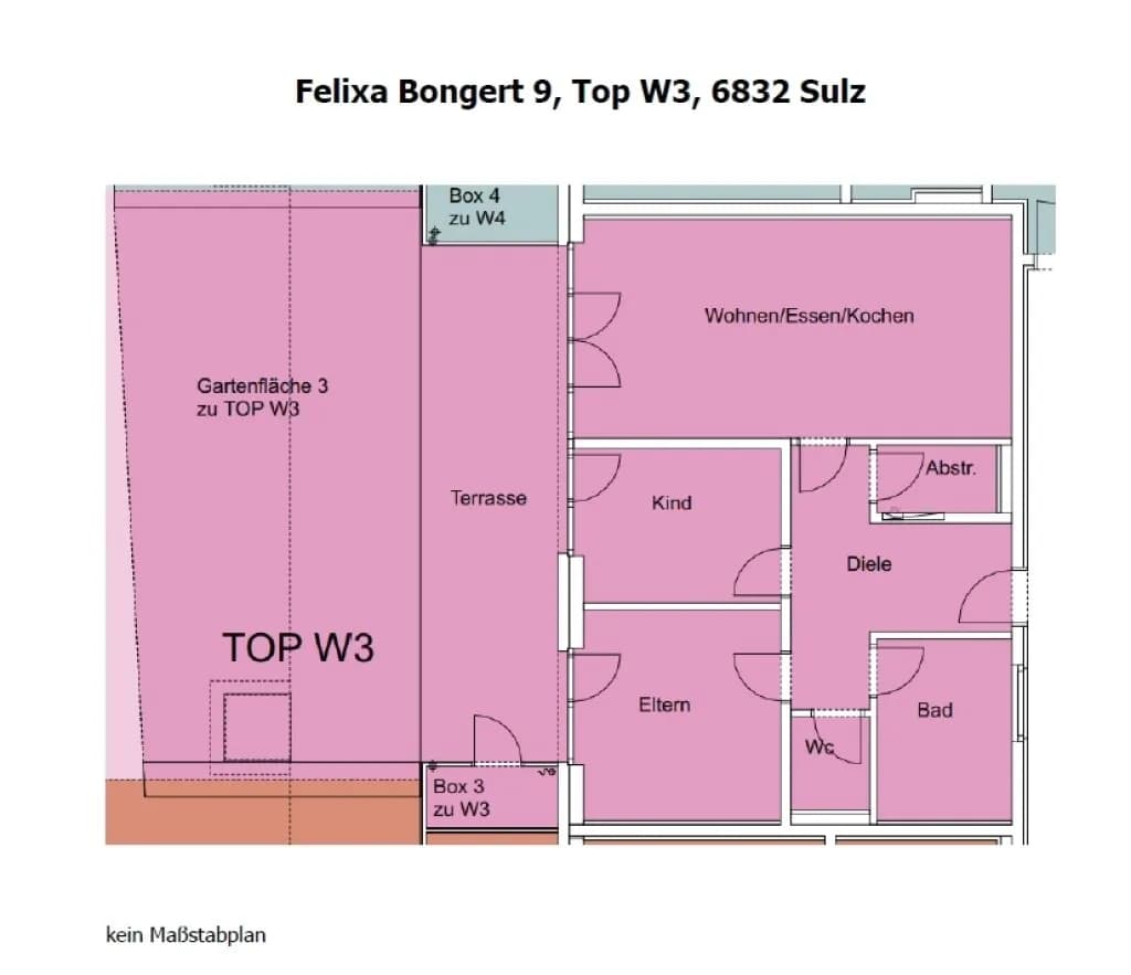3-Zimmer-Wohnung mieten in Feldkirch – 71,74 m², € 1.489 – Bild 14 von 14