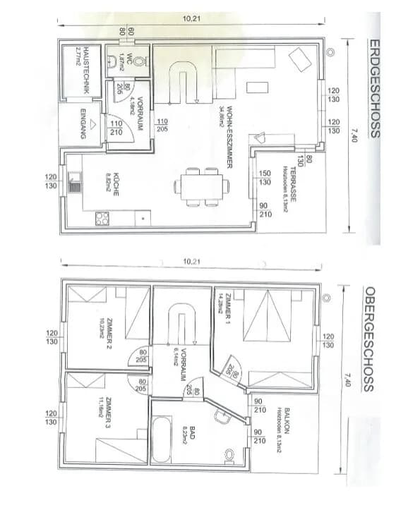 4-Zimmer-Haus kaufen in Voitsberg – 101 m², € 319.000 – Bild 9 von 9