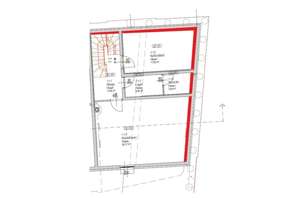 5-Zimmer-Haus kaufen in Tulln – 166,53 m², € 739.000 – Bild 31 von 32