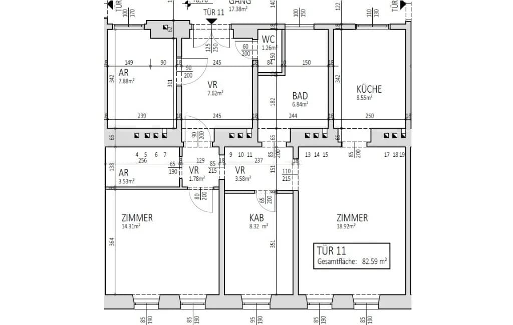4-Zimmer-Wohnung kaufen in Wien – 82,53 m², € 299.000 – Bild 17 von 17