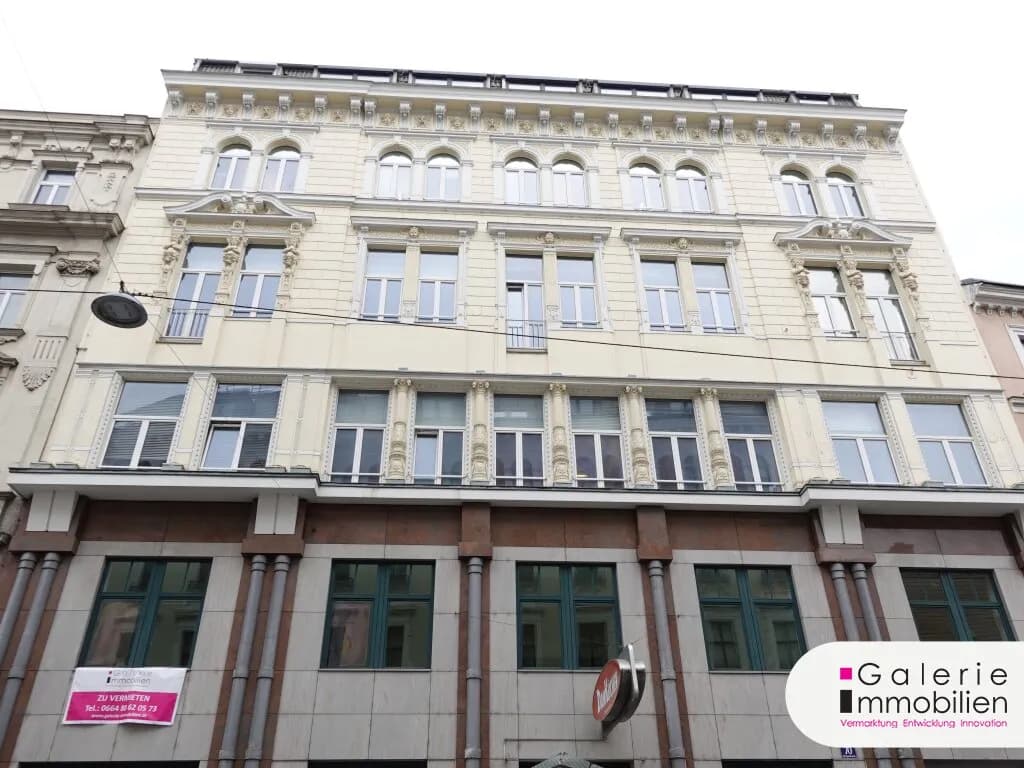 11-Zimmer-Gewerbeimmobilie mieten in Wien – 406 m², € 5.887