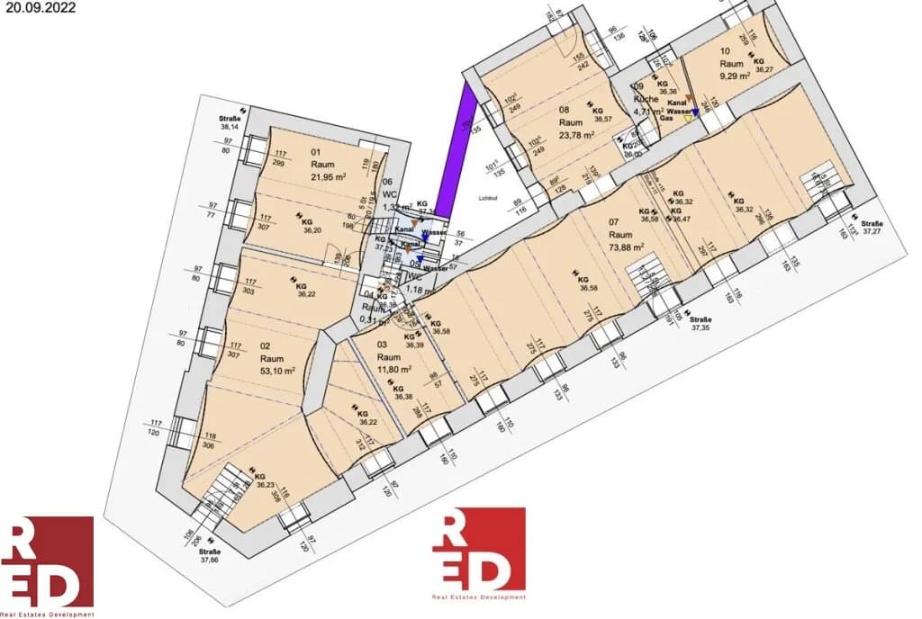 Gewerbeimmobilie mieten in Wien – 208 m², € 2.640 – Bild 5 von 22