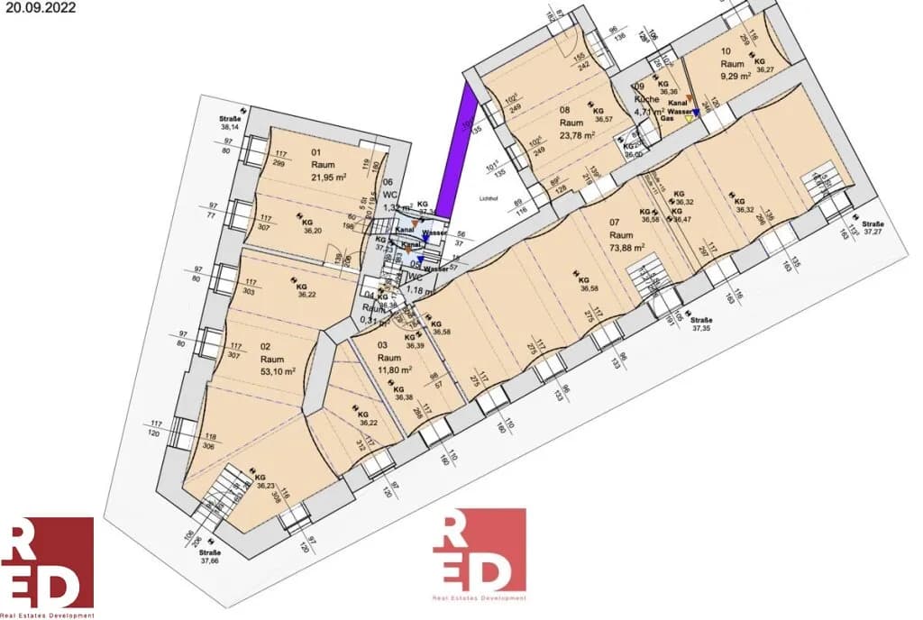Gewerbeimmobilie mieten in Wien – 208 m², € 2.640 – Bild 21 von 22