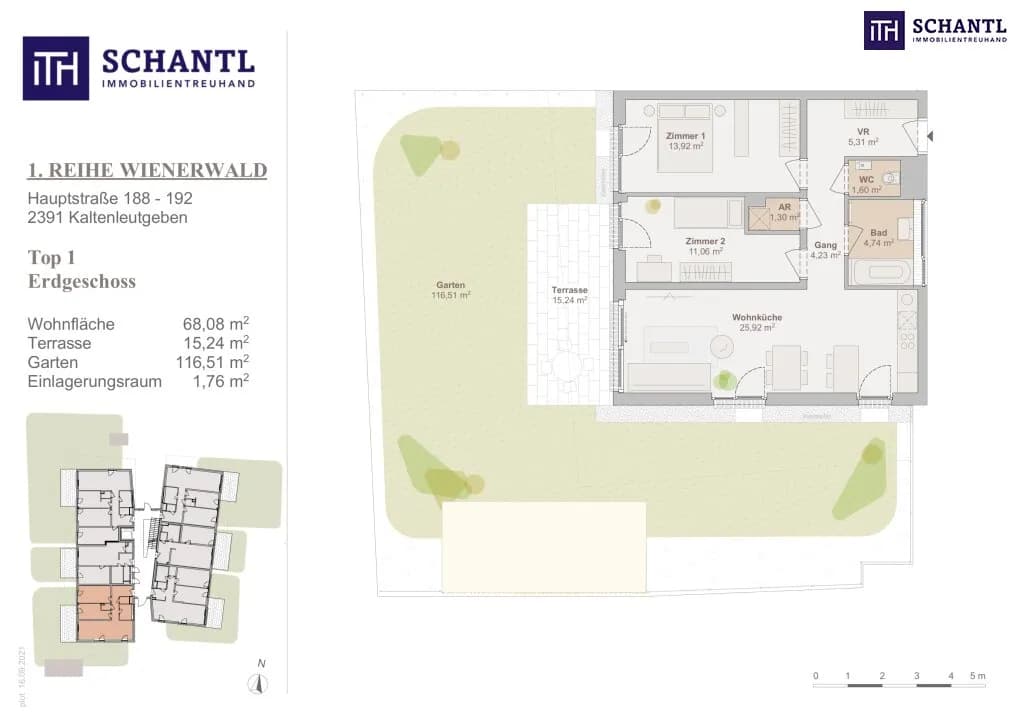 3-Zimmer-Wohnung kaufen in Mödling – 68,08 m², € 360.000 – Bild 28 von 28