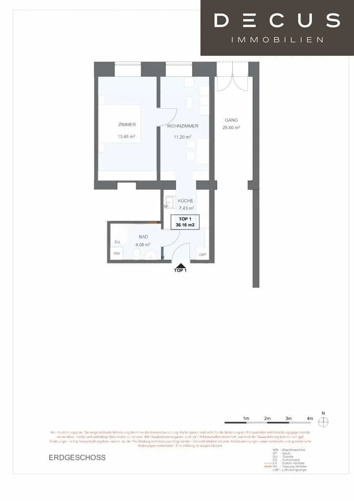 2-Zimmer-Wohnung kaufen in Wien – 36,21 m², € 210.000 – Bild 7 von 7