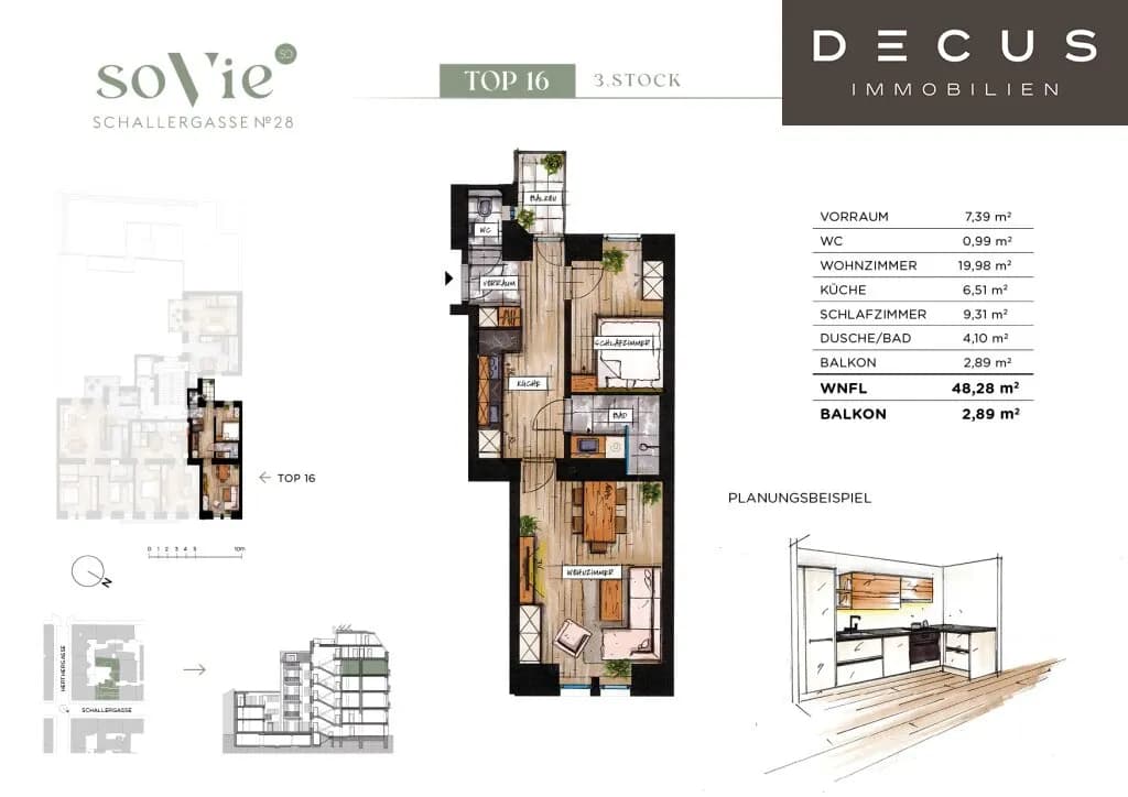 2-Zimmer-Wohnung kaufen in Wien – 47,51 m², € 398.400 – Bild 14 von 14