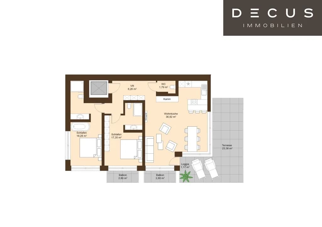 3-Zimmer-Wohnung kaufen in Gmunden – 82,5 m², € 1.290.000 – Bild 6 von 6