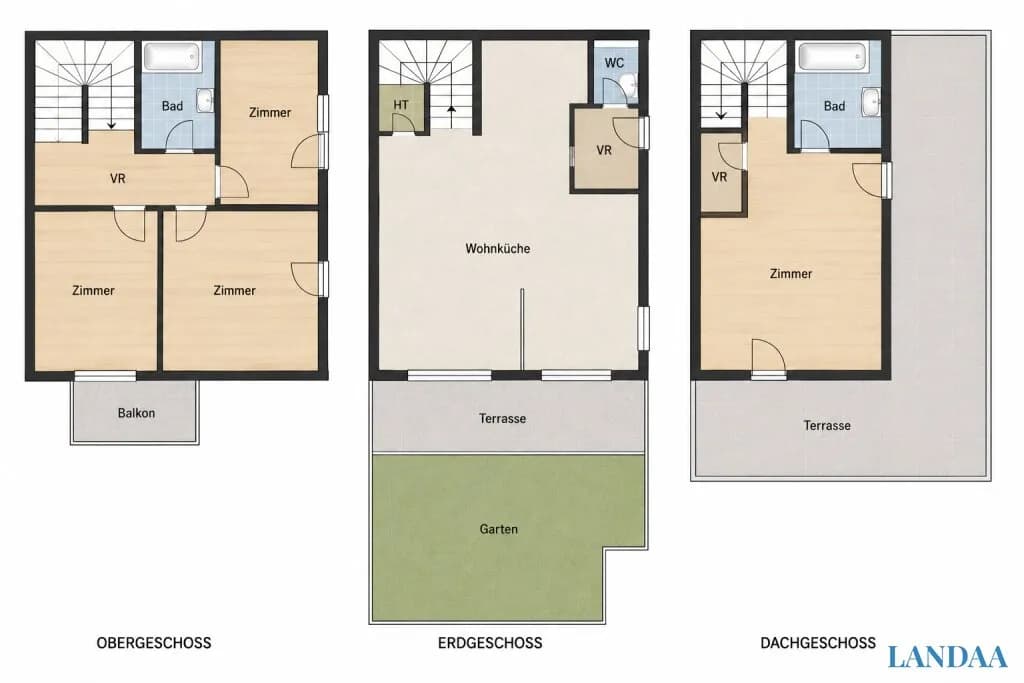 5-Zimmer-Haus kaufen in Baden – 118,97 m², € 629.000 – Bild 25 von 25