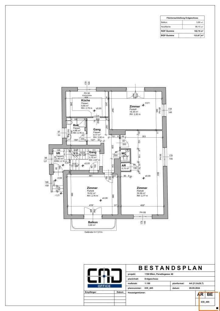 8-Zimmer-Haus kaufen in Wien – 275 m², € 2.990.000 – Bild 42 von 46