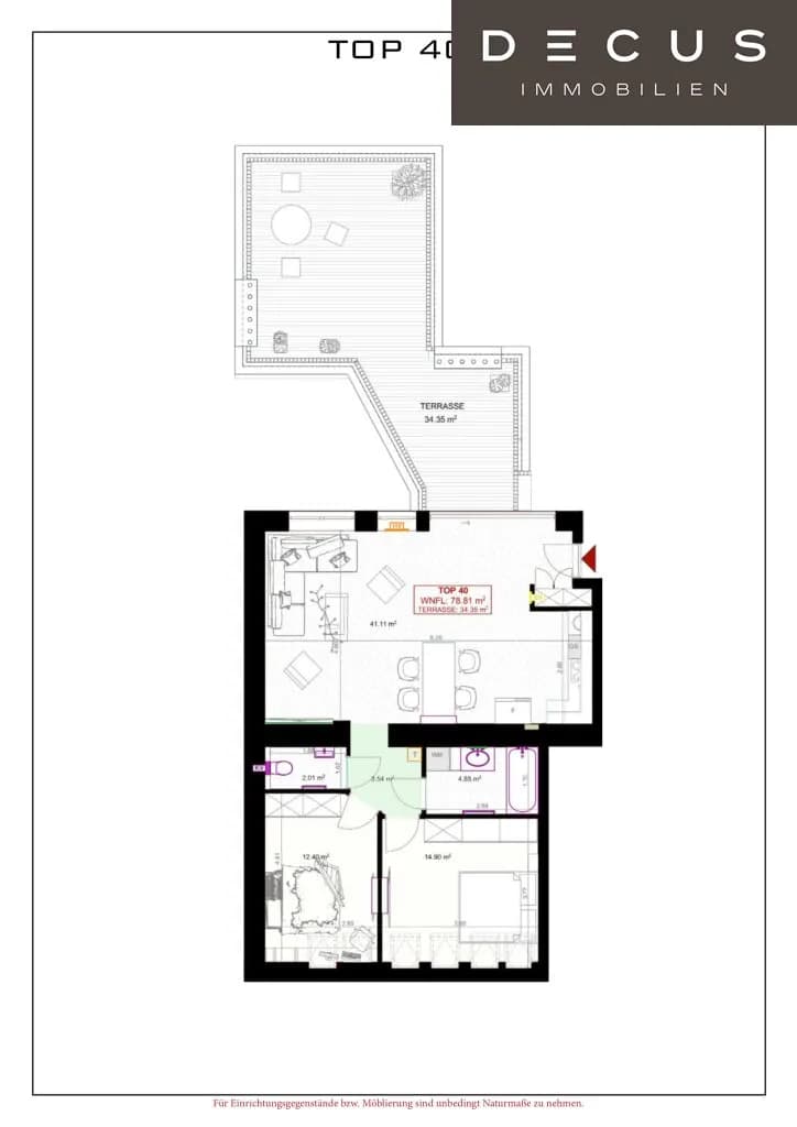 3-Zimmer-Wohnung kaufen in Wien – 78,81 m², € 469.000 – Bild 12 von 12