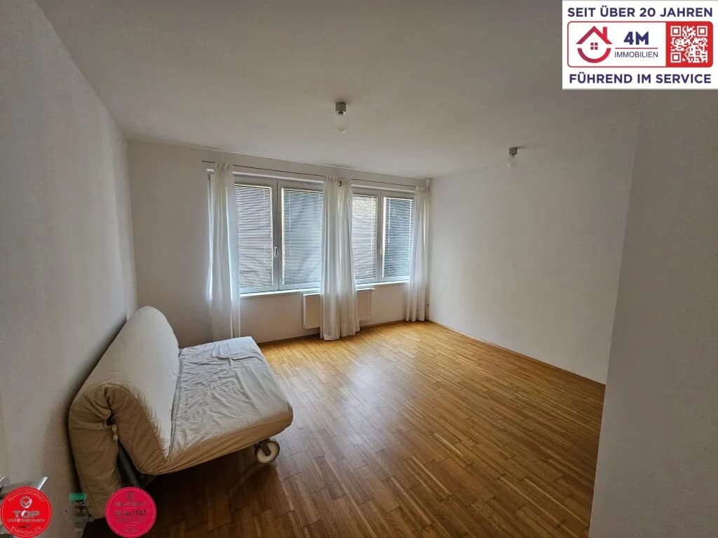2-Zimmer-Wohnung mieten in Wien – 47,5 m², € 980