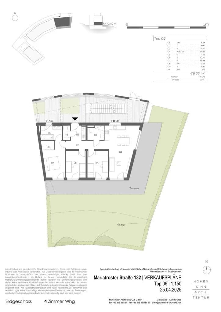 4-Zimmer-Wohnung kaufen in Graz – 89,65 m², € 649.000 – Bild 9 von 9