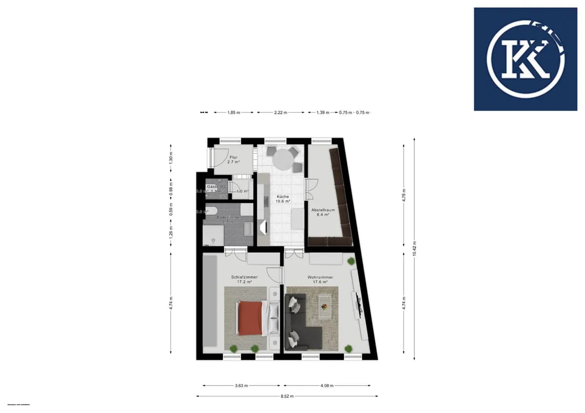3-Zimmer-Wohnung kaufen in Wien – 70 m² – Bild 22 von 27