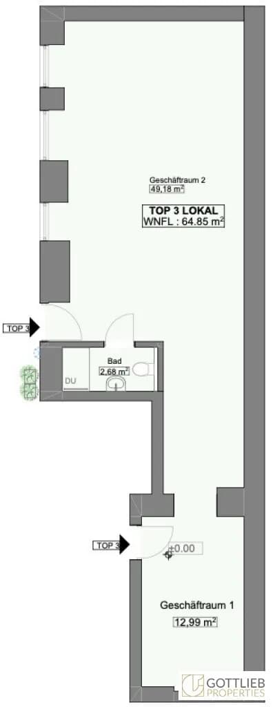 2-Zimmer-Gewerbeimmobilie kaufen in Wien – 64,85 m², € 420.000 – Bild 14 von 14