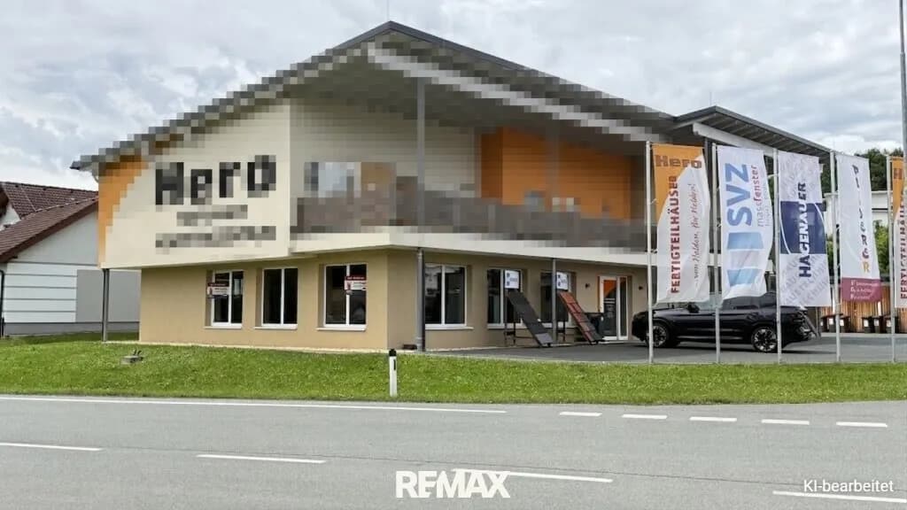 Gewerbeimmobilie mieten in Oberwart – 140 m², € 1.680