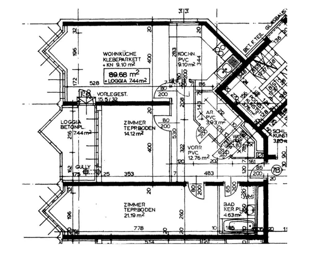 3-Zimmer-Wohnung kaufen in Wien – 89,68 m², € 369.900 – Bild 39 von 40
