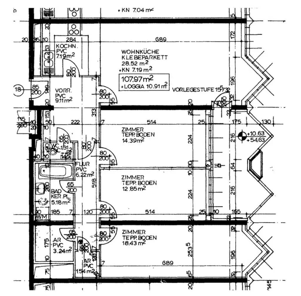 4-Zimmer-Wohnung kaufen in Wien – 107,98 m², € 469.900 – Bild 43 von 44