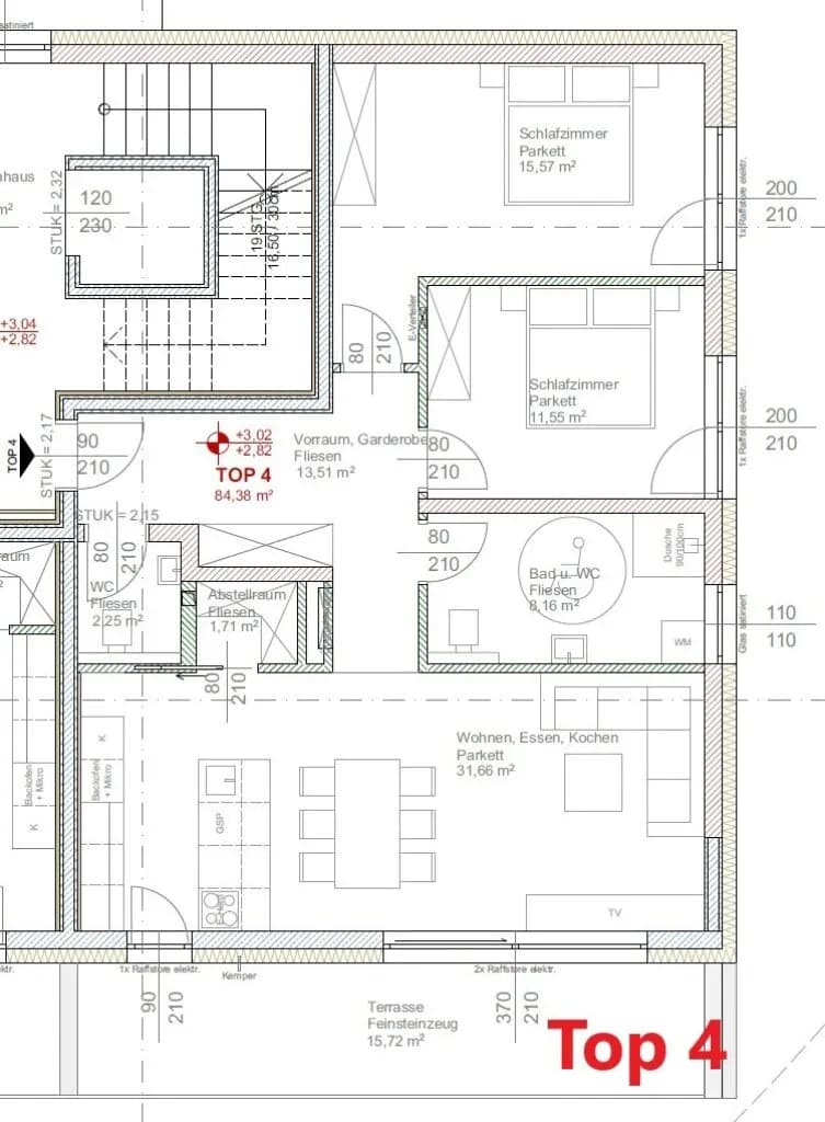 3-Zimmer-Wohnung kaufen in Gmunden – 84,38 m² – Bild 14 von 14