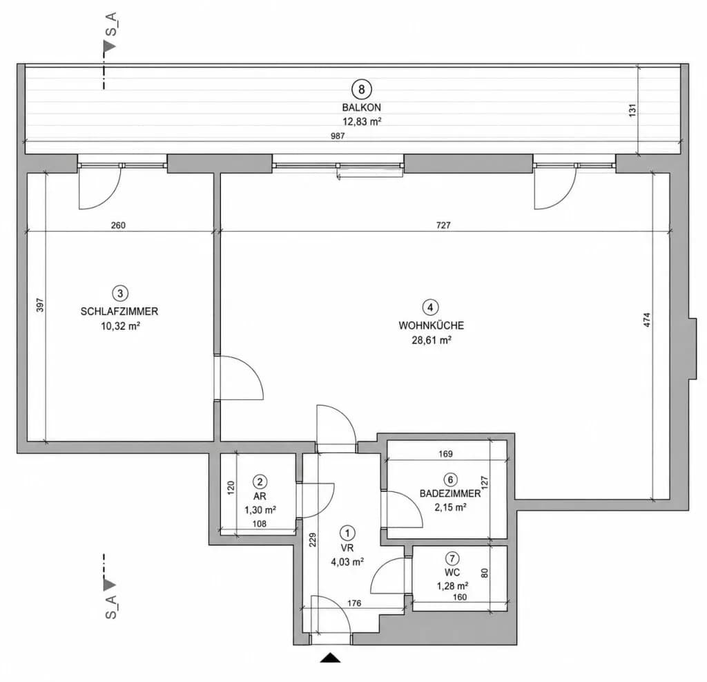 2-Zimmer-Wohnung kaufen in Wien – 47,69 m², € 319.000 – Bild 12 von 12
