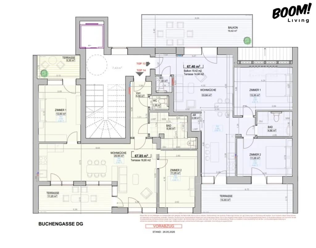 3-Zimmer-Wohnung kaufen in Wien – 76,15 m², € 595.000 – Bild 16 von 16