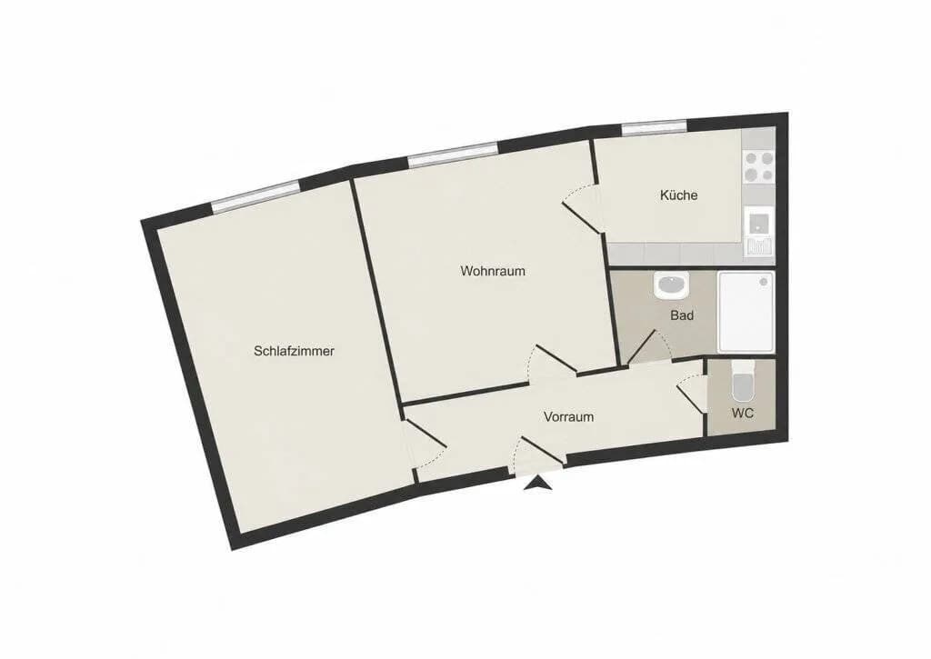 2-Zimmer-Wohnung kaufen in Wien – 56 m², € 259.900 – Bild 14 von 15