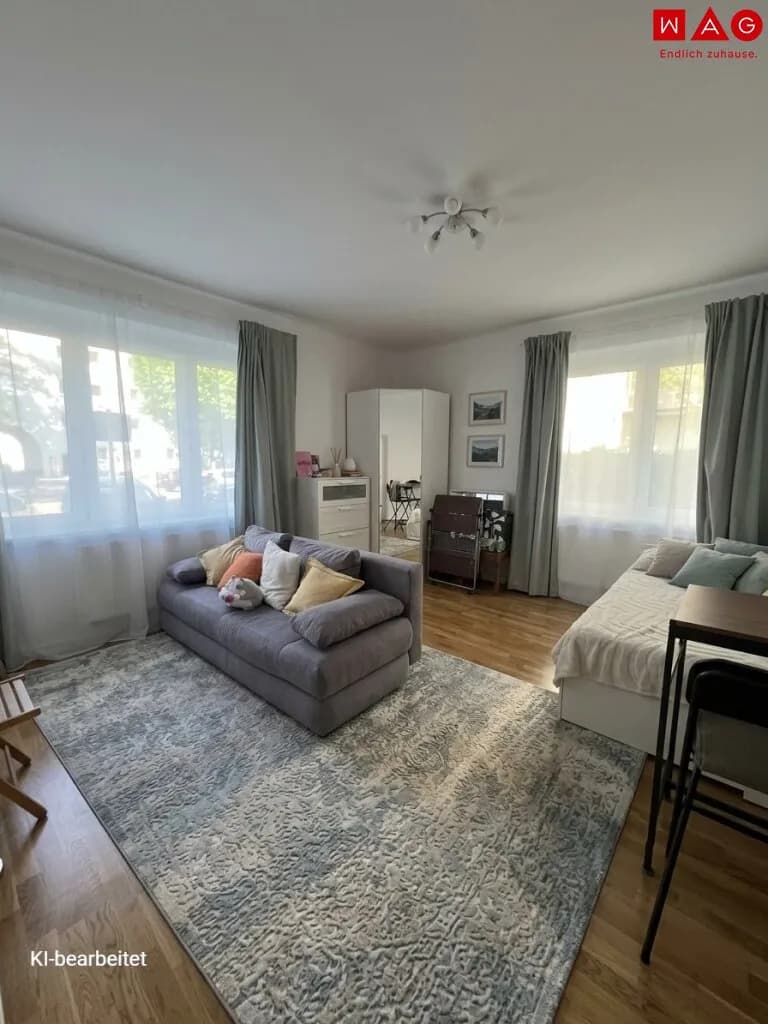 1-Zimmer-Wohnung mieten in Linz – 45,53 m², € 561