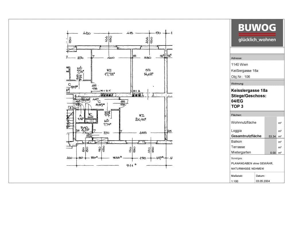 2-Zimmer-Wohnung kaufen in Wien – 53,34 m², € 219.900 – Bild 25 von 25