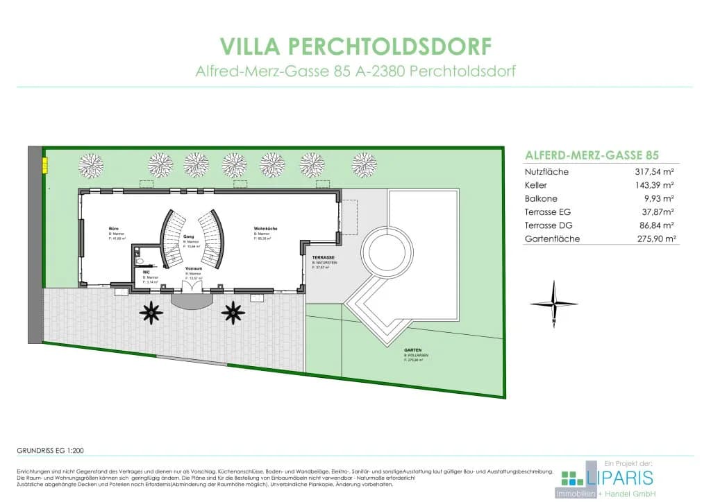 6-Zimmer-Haus kaufen in Mödling – 317,54 m², € 2.390.000 – Bild 12 von 15