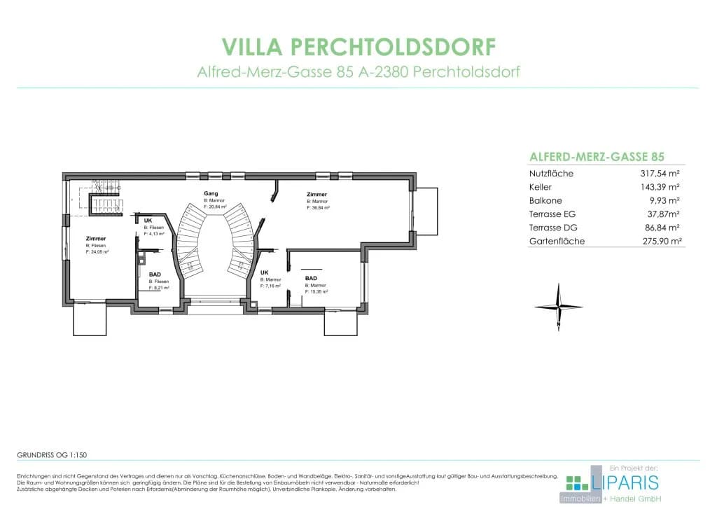 6-Zimmer-Haus kaufen in Mödling – 317,54 m², € 2.390.000 – Bild 13 von 15