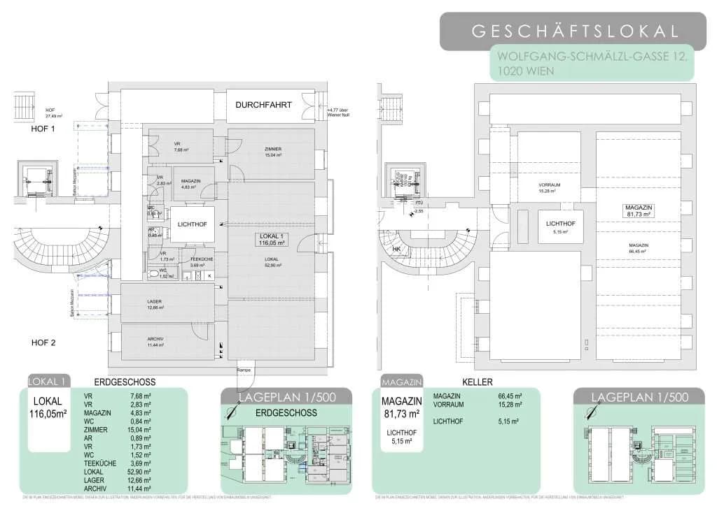 Gewerbeimmobilie kaufen in Wien – 203 m², € 515.000 – Bild 3 von 3